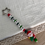 Personalisierter Weihnachtsschlüsselanhänger mit Namen – Weihnachtsgeschenk für Kinder & Erwachsene