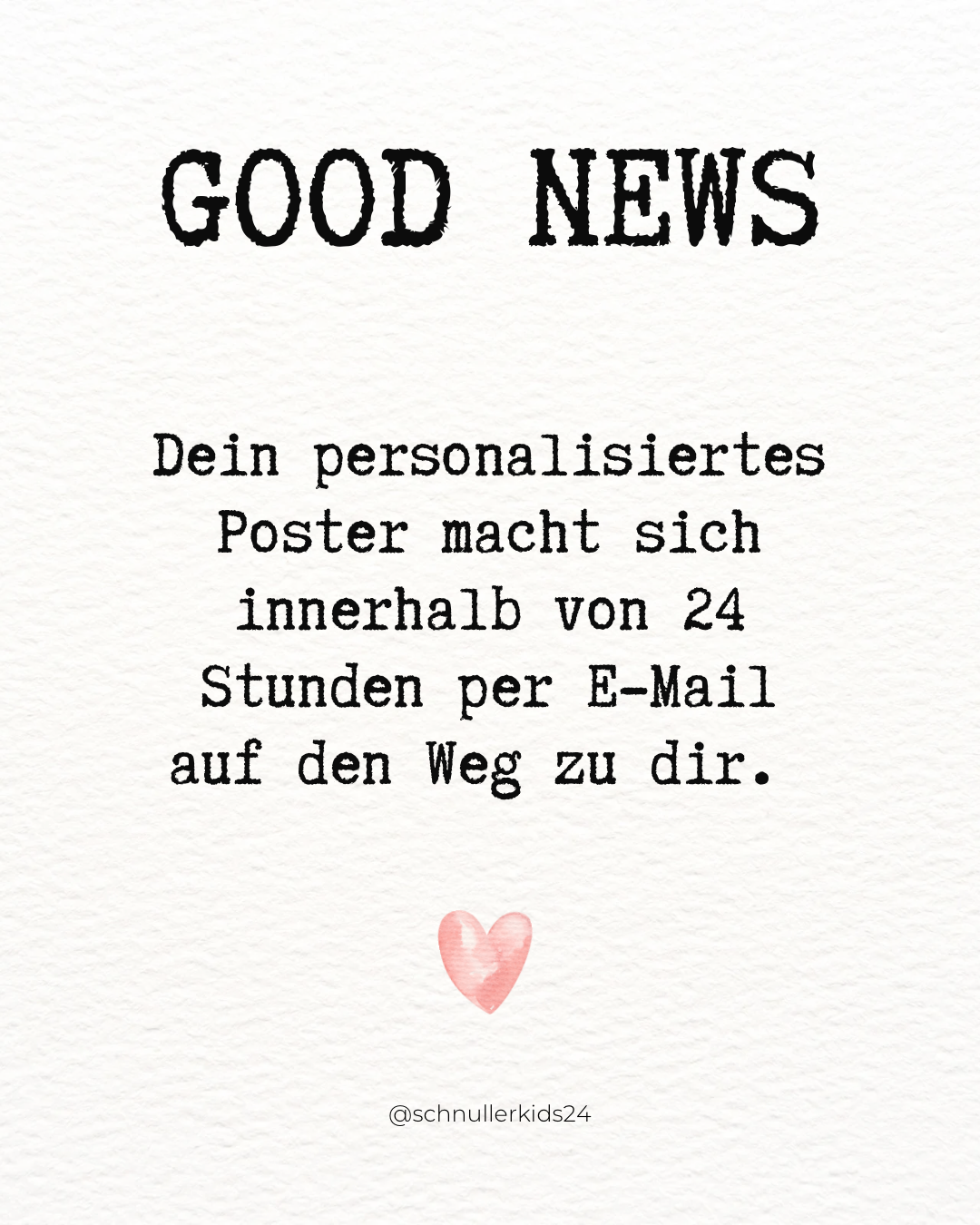 Geburtsposter - Wimpelkette Natur/Beige