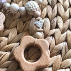 Schnullerkette mit Namen | Kinderwagenkette | Mädchen | Wagenkette | Babygeschenk | Nuckelkette |