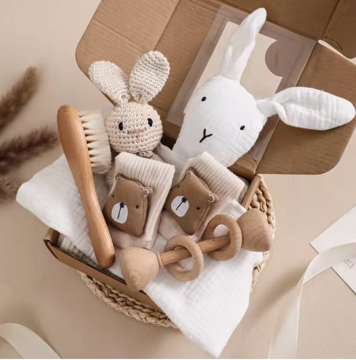 XXL Geschenkset Baby - Rosa