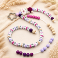 Personalisierte Rechenkette mit Namen – ABC Geschenk Einschulung