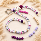 Personalisierte Rechenkette mit Namen – ABC Geschenk Einschulung