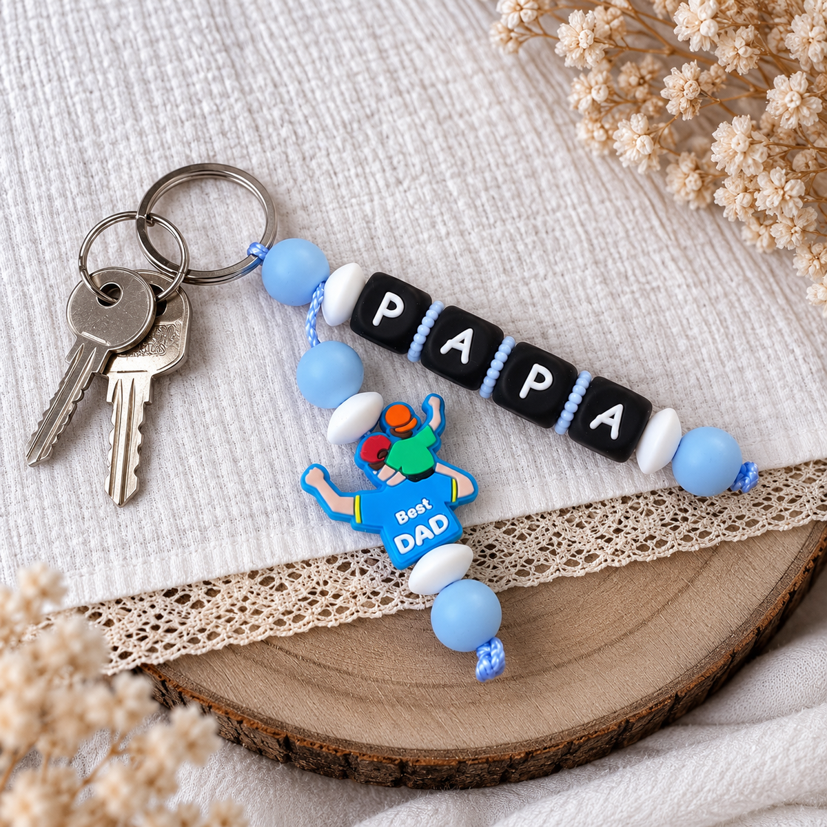 Schlüsselanhänger - Papa - Best Dad