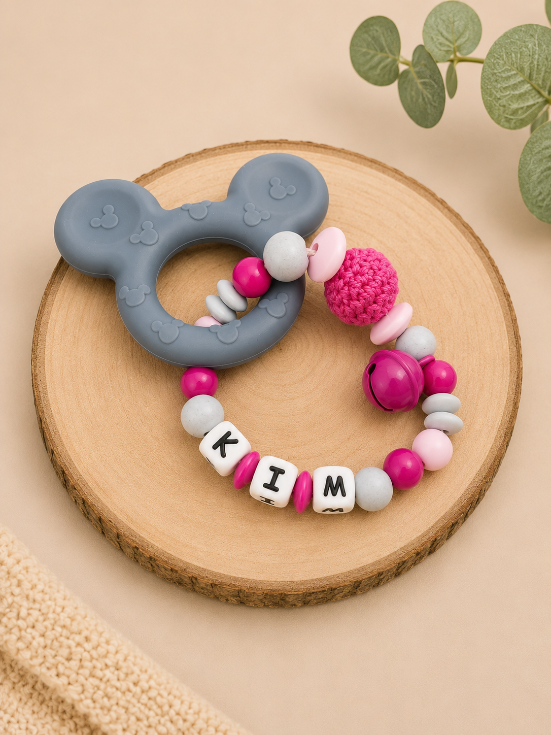 Greifring | Minnie Maus | Micky Maus