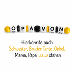 Personalisierter Schlüsselanhänger mit Namen - Taschenbaumler