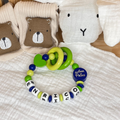 Greifring „Kleiner Prinz“ mit Herz – Personalisiertes Babygeschenk für Jungen