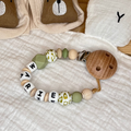 Schnullerkette mit Namen – Personalisierbar für Baby - Geschenk zur Geburt