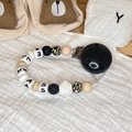 Schnullerkette mit Namen – Personalisierbar für Baby - Geschenk