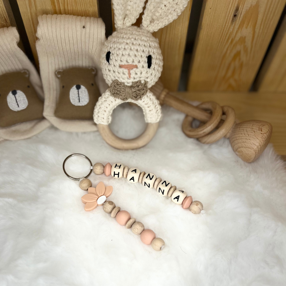 Personalisierter Schlüsselanhänger mit Namen – Für Groß & Klein