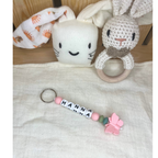 Personaliserter Schlüsselanhänger mit Namen – Taschenanhänger / Taschenbaumler