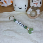 Personaliserter Schlüsselanhänger mit Namen – Taschenanhänger / Taschenbaumler