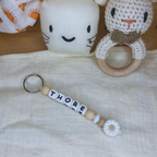 Personaliserter Schlüsselanhänger mit Namen – Taschenanhänger / Taschenbaumler