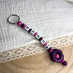 Schlüsselanhänger mit Namen , Anhänger, Geschenk Einschulung, Schultüte, Taschenbaumler