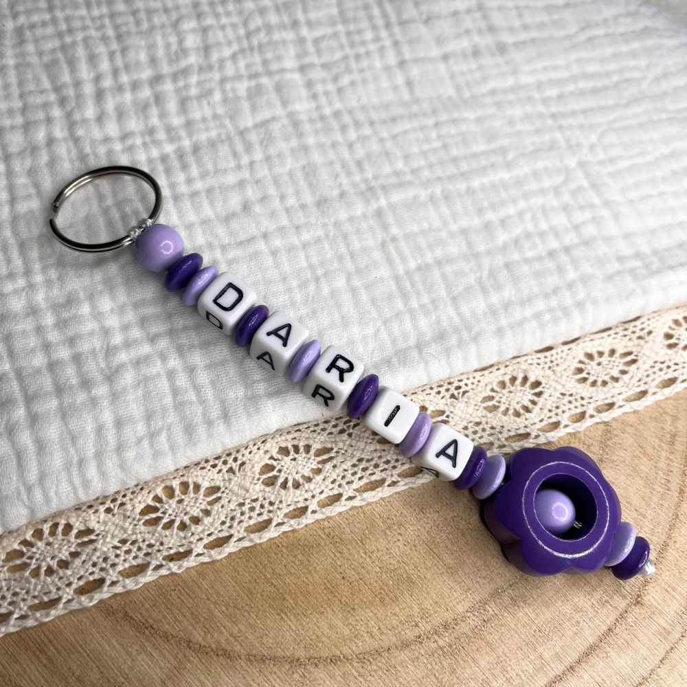 Schlüsselanhänger mit Namen , Anhänger, Geschenk Einschulung, Schultüte, Taschenbaumler