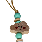 Schnullerkette mit Namen | personalisiert | Fuchs | Mädchen & Jungen | mint natur | Babygeschenk