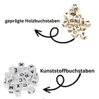 Schnullerkette mit Namen und Reh, Herz Mama und Papa und viel Wunder Schnullerhalter für Mädchen in wunderschöne Farben Geschenk Geburt Baby