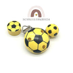 Schnullerkette mit Namen Junge Mädchen Fußball