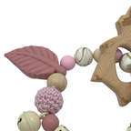 Traumhaft schöner Greifling mit Namen für Mädchen schönes Babygeschenk zur Geburt Taufe oder Babyparty