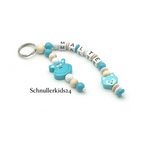Schlüsselanhänger - Baby Rosa/Pink/Natur, Fuchs + Teddy