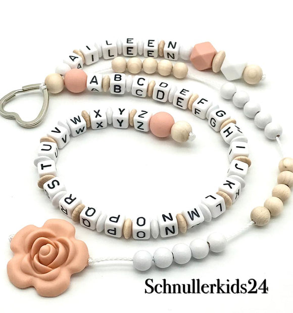 Rechenkette mit Namen Mädchen oder Rechenkette mit ABC Kette Einschulung